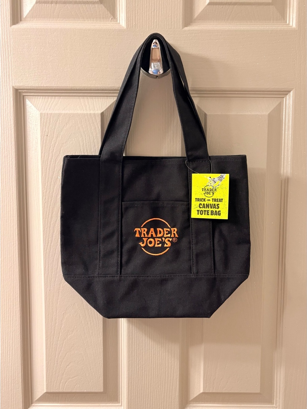 Trader Joe’s - Trick or Treat 🎃 Mini Canvas Tote Bag! 😆